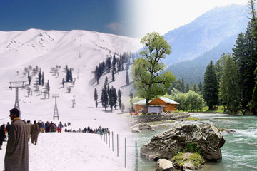 Splendor of Kashmir with Jammu – Srinagar-Sonmarg-Pahalgam-Gulmarg